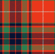 Red Fraser Gathering Tartan